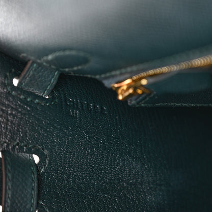 Hermes Epsom Kelly Sellier 25 Vert Cypress 7 of 11