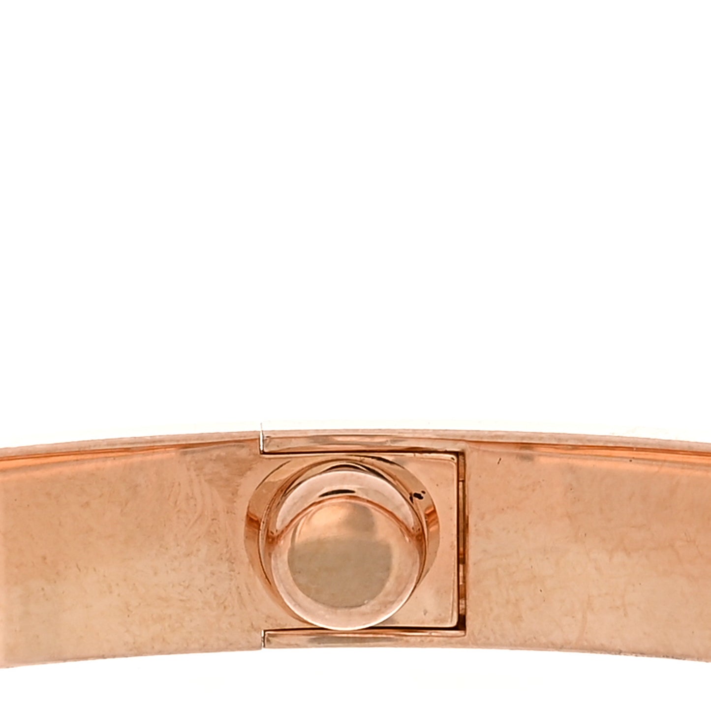 18K Pink Gold 4 Diamond LOVE Bracelet 16