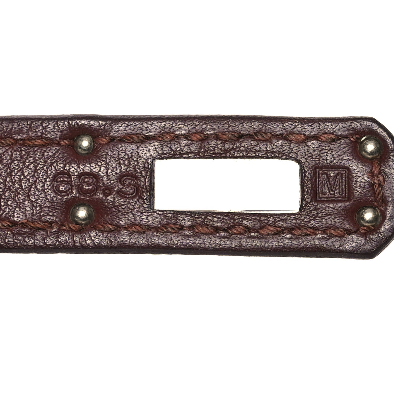 Hermes Evergrain Kelly Pochette Clutch Havane 6 of 14