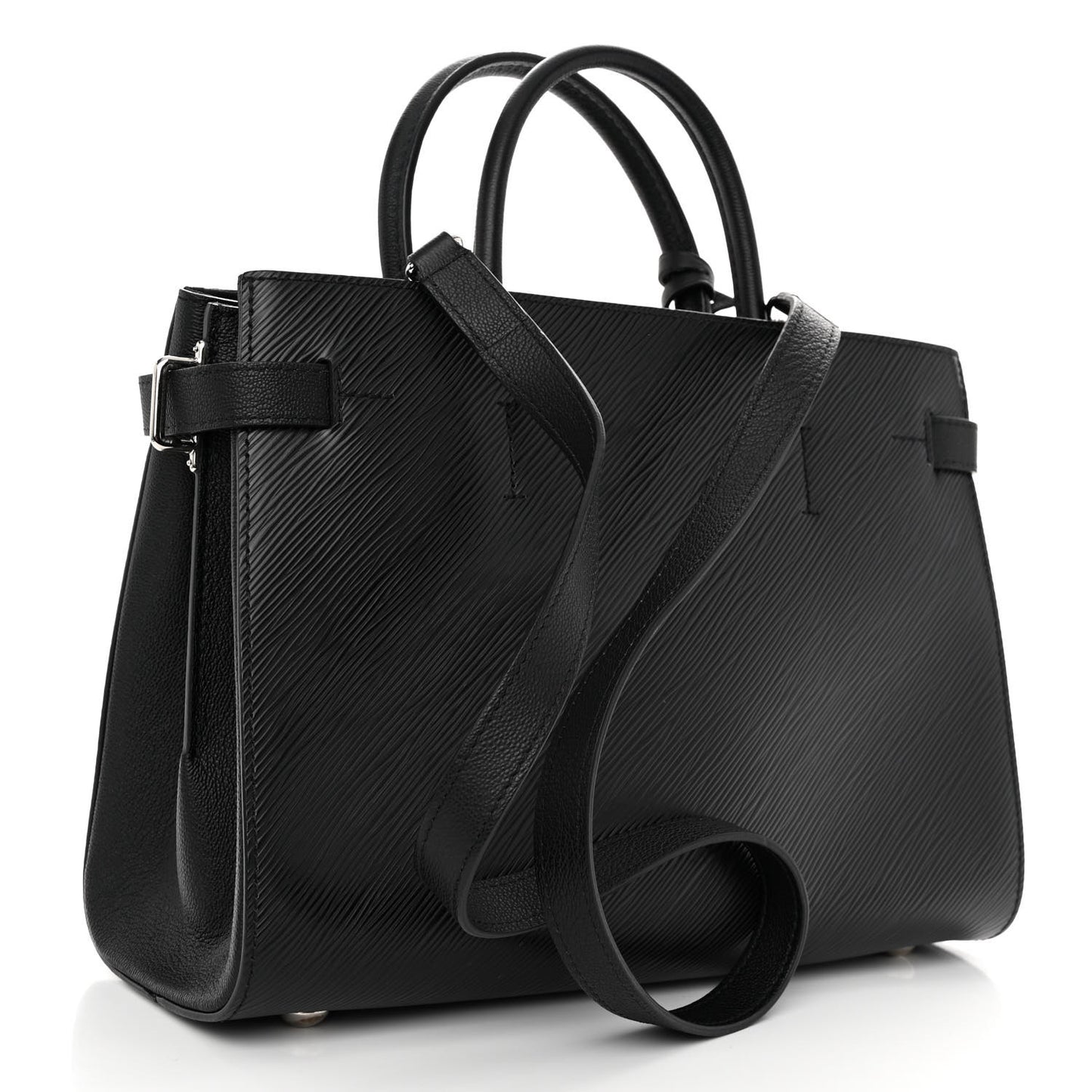 Epi Twist Tote Black