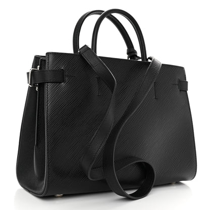 Louis Vuitton Epi Twist Tote Black 3 of 9