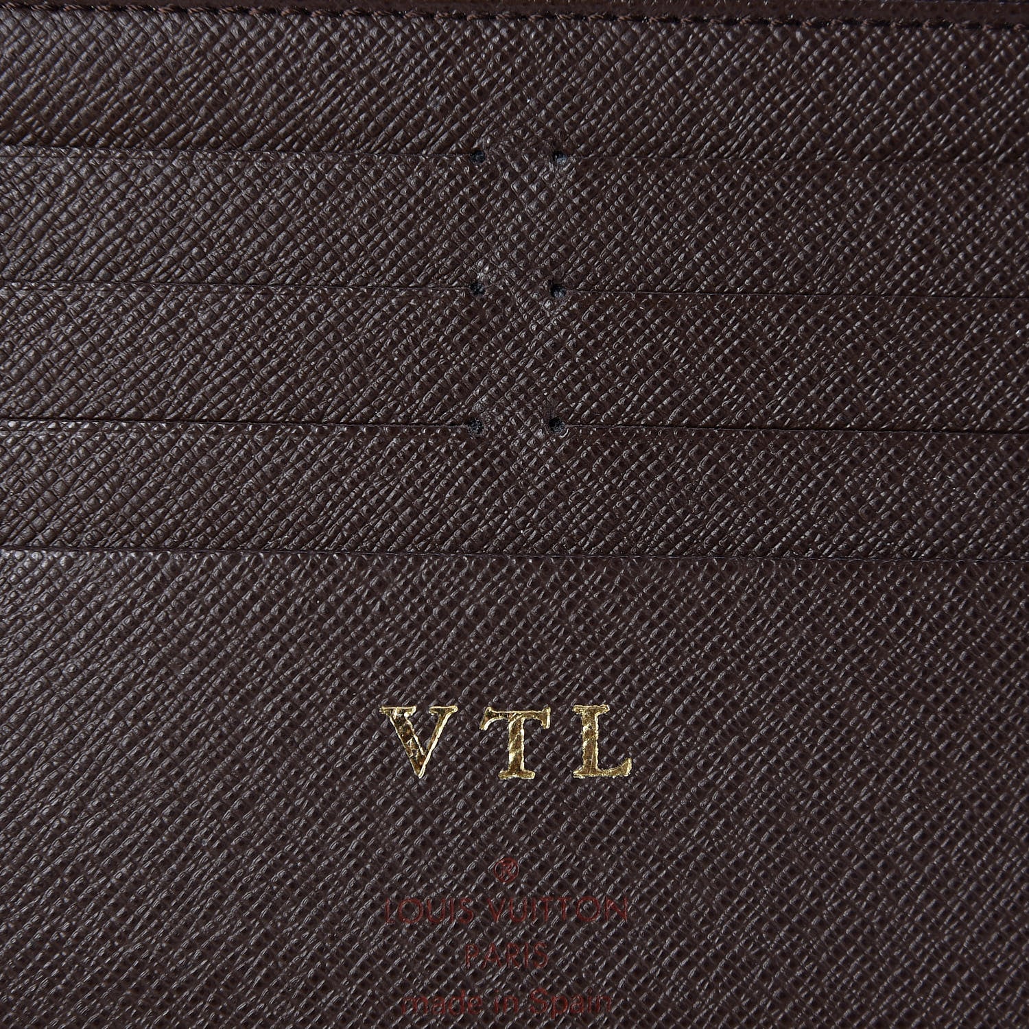 Louis Vuitton Damier Ebene Insolite Wallet 6 of 9