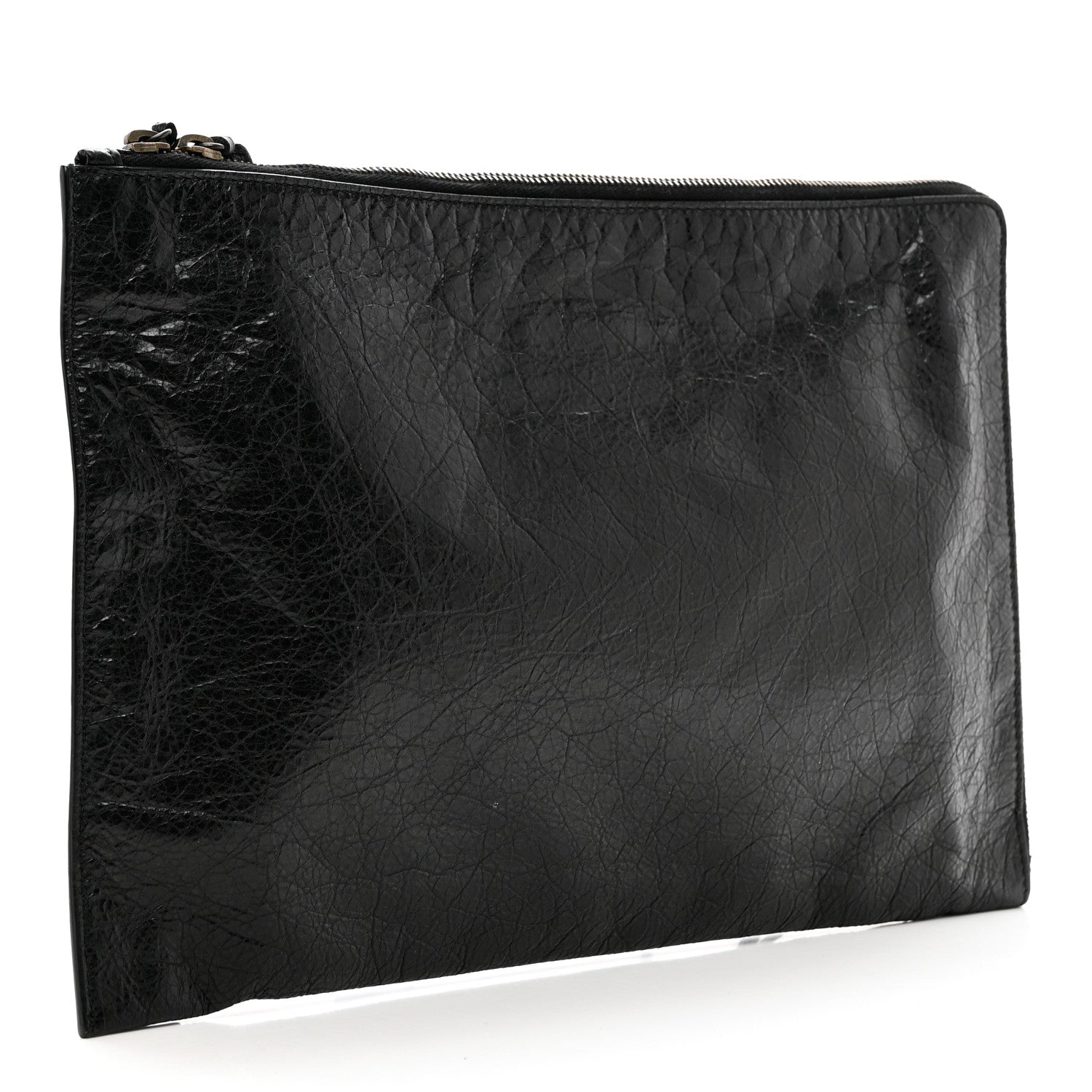 Balenciaga Agneau Classic Hardware Small Pouch Black 3 of 6