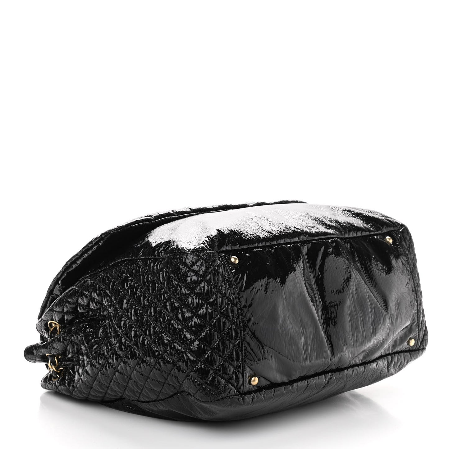 Vinyl XXL Rock and Chain Flap Black