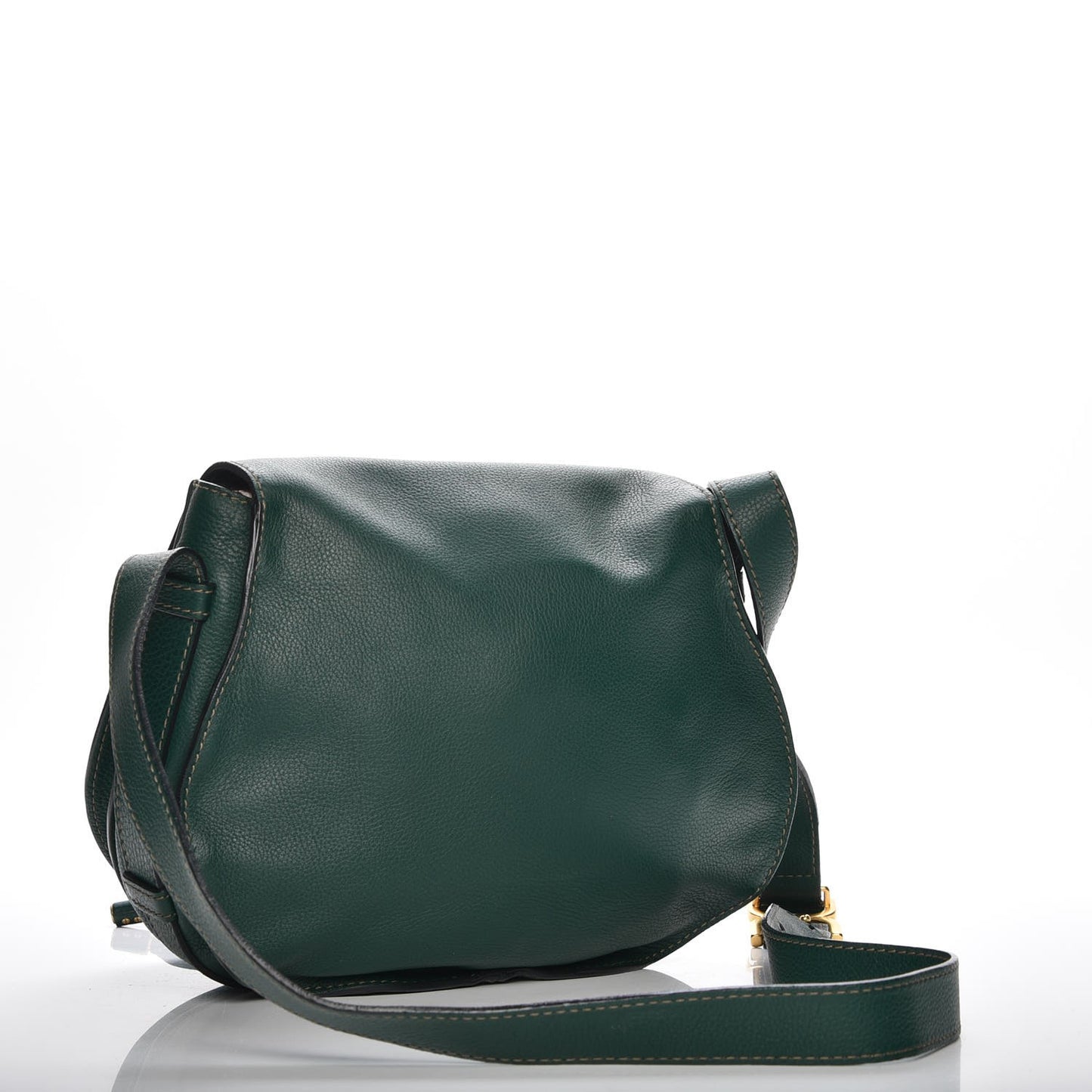 Calfskin Medium Marcie Round Crossbody Bag Epicea