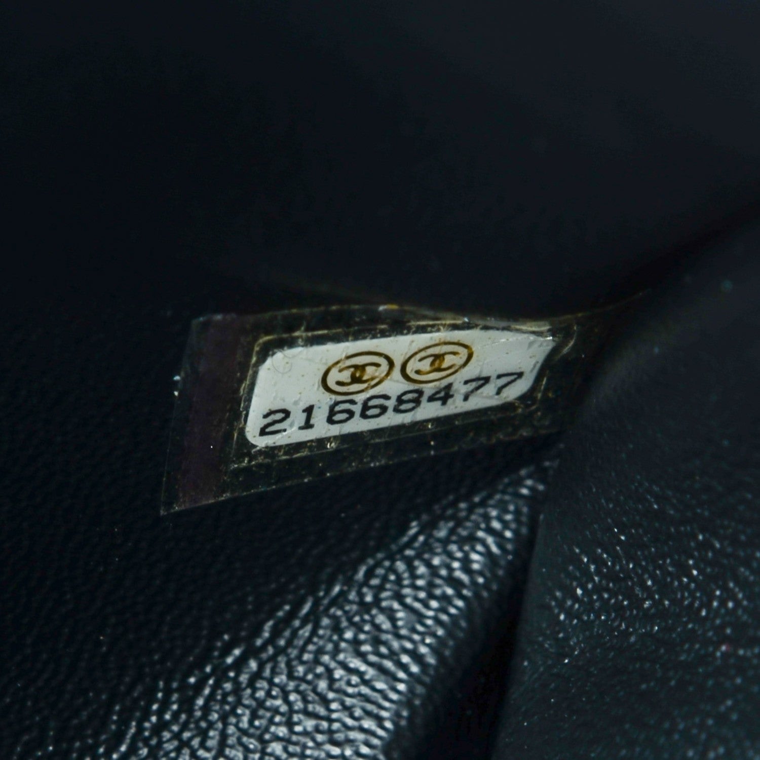 Chanel Lambskin Quilted Clutch With Chain Flap Black 8 of 9