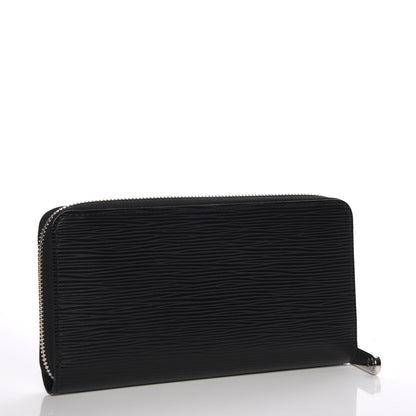 Louis Vuitton Epi Zippy Wallet Black 3 of 8