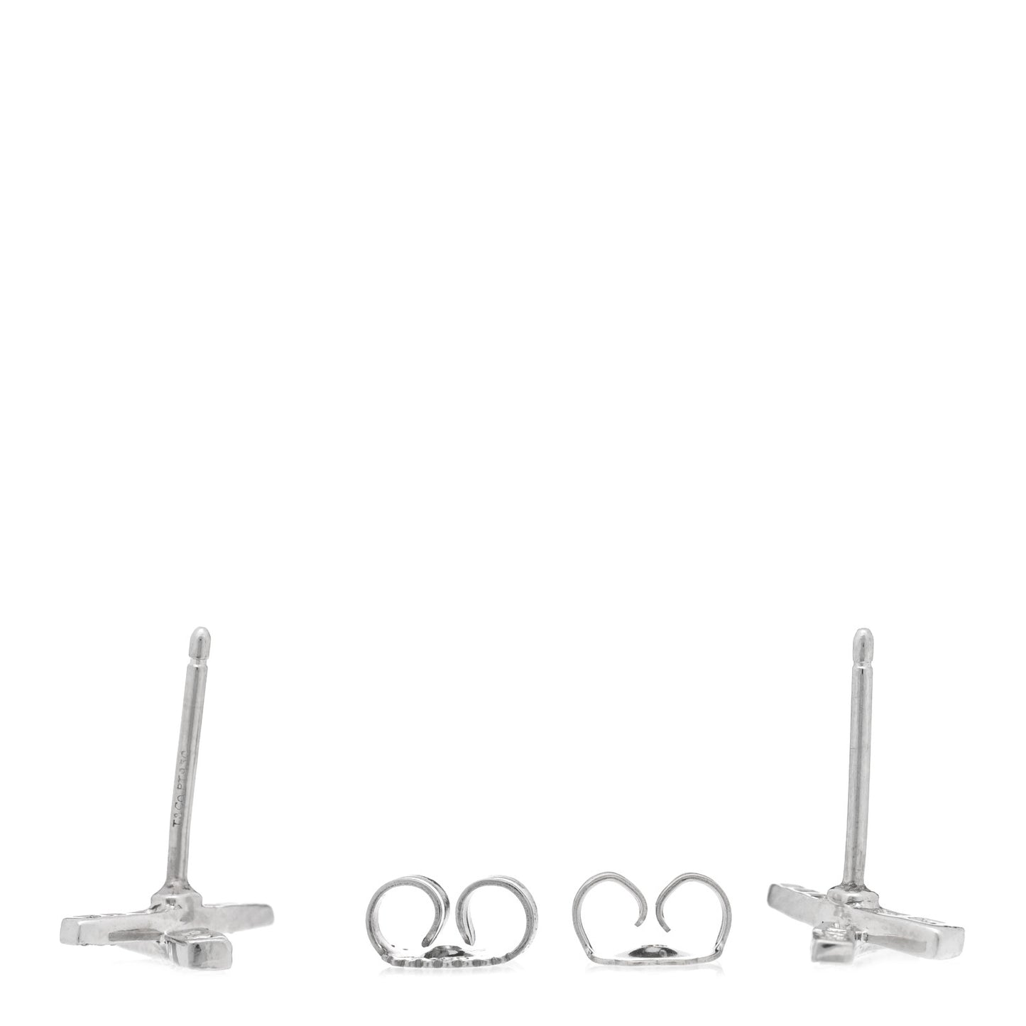 Platinum Diamond Paloma Picasso X Kiss Earrings