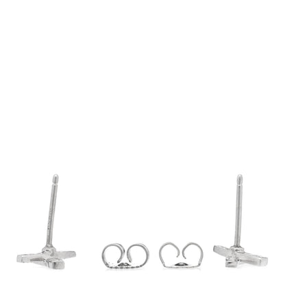 Tiffany Platinum Diamond Paloma Picasso X Kiss Earrings 3 of 4
