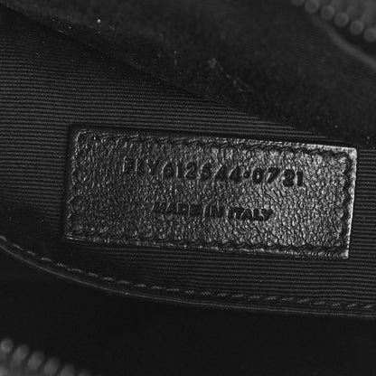 Saint Laurent Calfskin Matelasse Monogram Lou Camera Bag Black 6 of 15