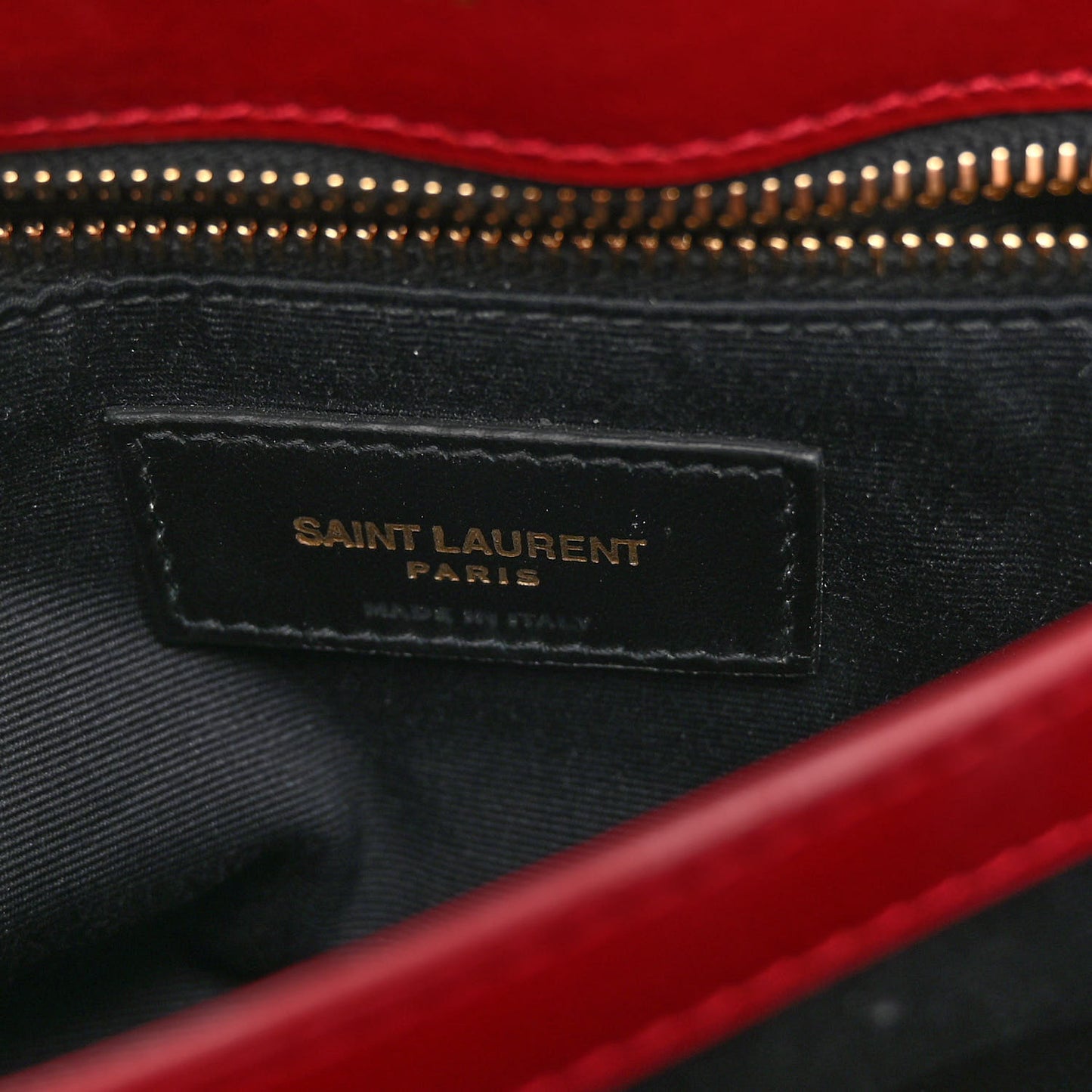Calfskin Y Quilted Monogram Toy Loulou Crossbody Bag Rouge