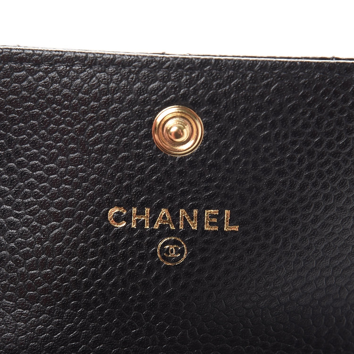 Chanel Caviar Quilted Flap Card Holder Black 6 of 11