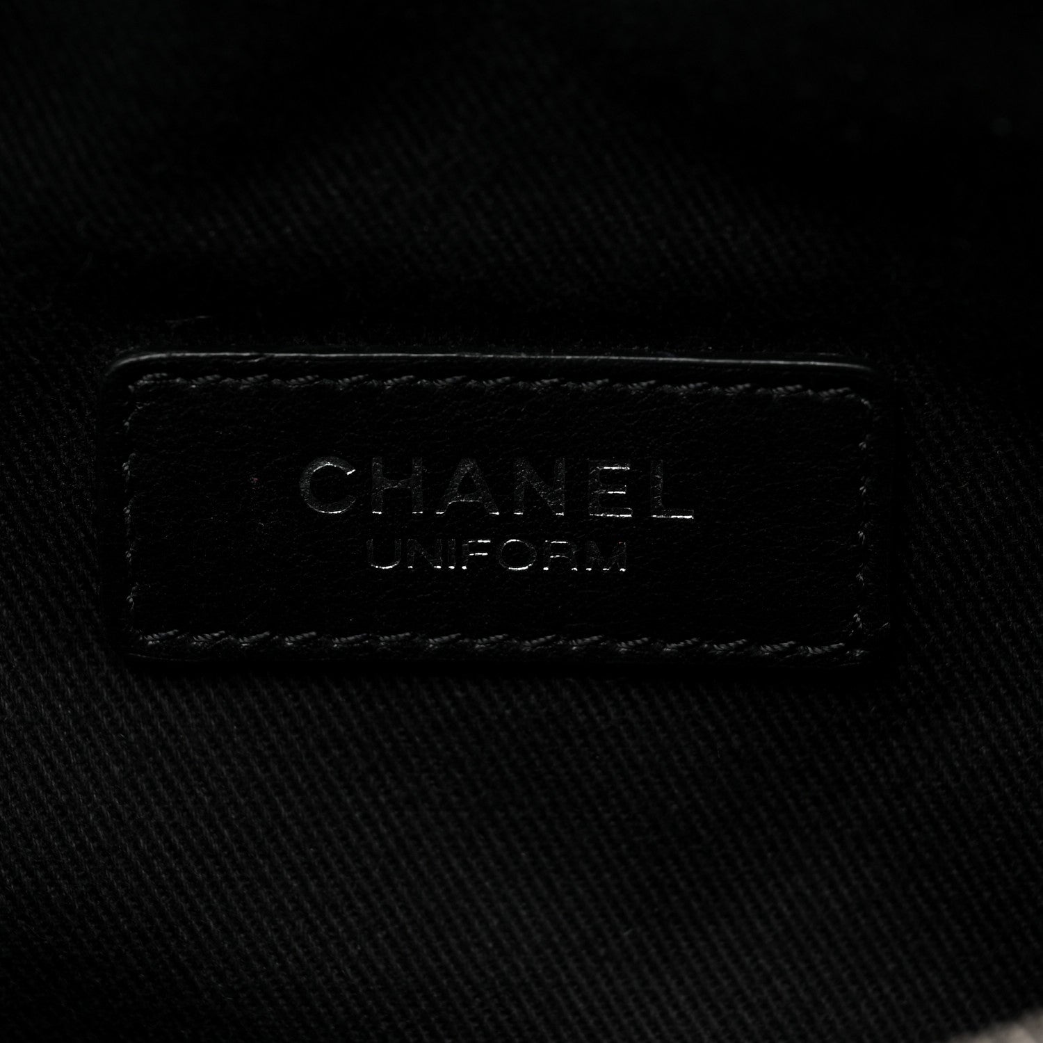 Chanel Lambskin Quilted Waist Belt Bag Black 5 of 8