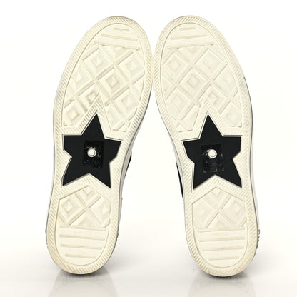 Christian Dior Technical Knit Calfskin Womens Walk'N'Dior High Top Sneakers 41.5 Black 6 of 8