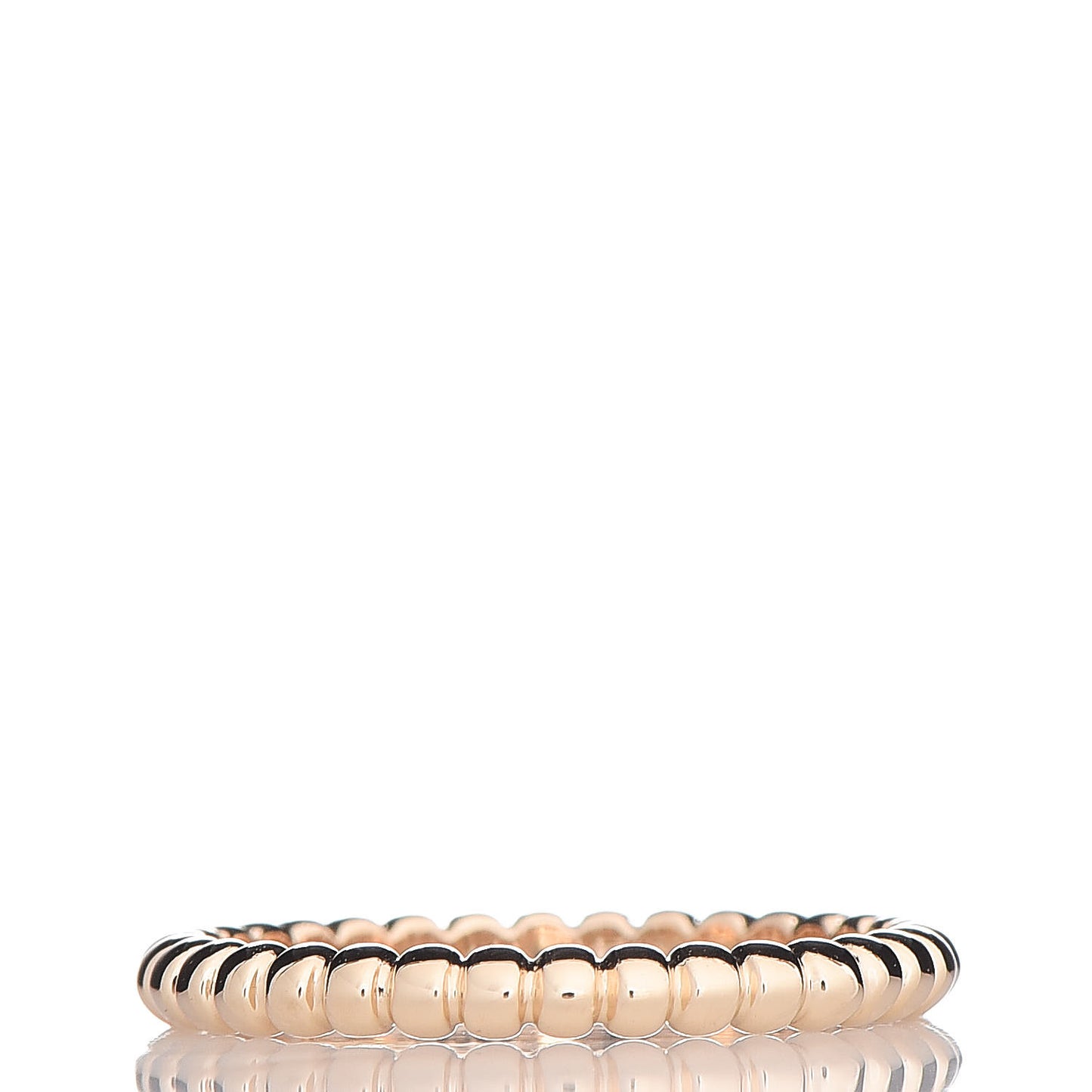 18K Rose Gold Small Perlee Ring 49 4.75