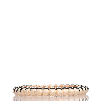 Van Cleef & Arpels 18K Rose Gold Small Perlee Ring 49 4.75 3 of 4