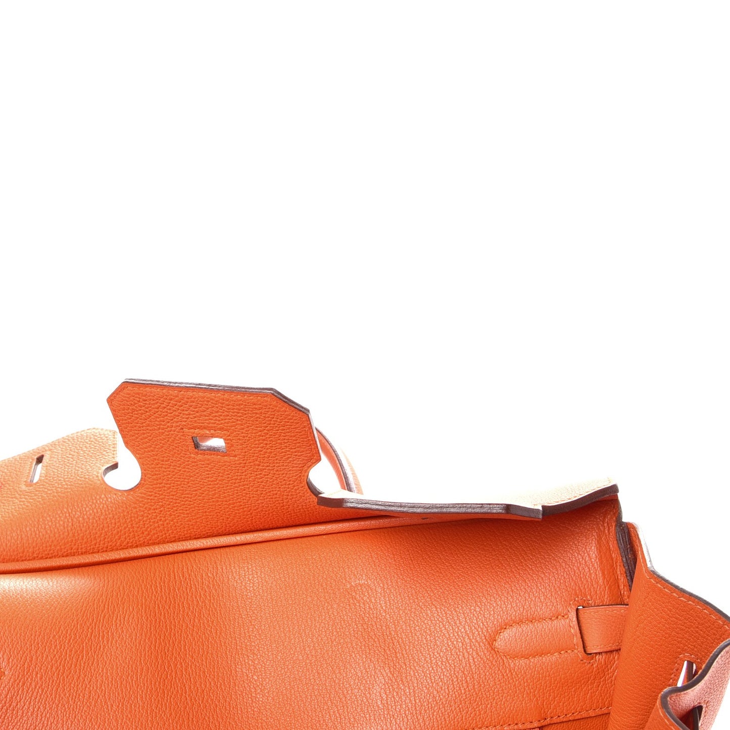 Togo Vibrato Birkin 35 Orange