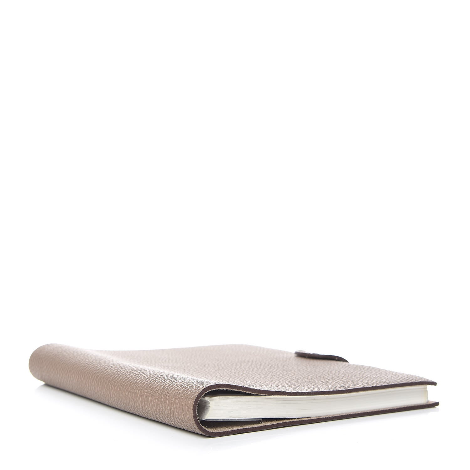 Hermes Togo Ulysse MM Notebook Cover Etoupe 4 of 8