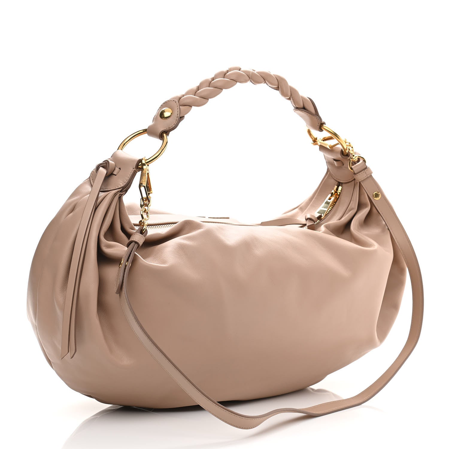 Miu Miu Vitello Softy Shoulder Bag Cammeo 3 of 10