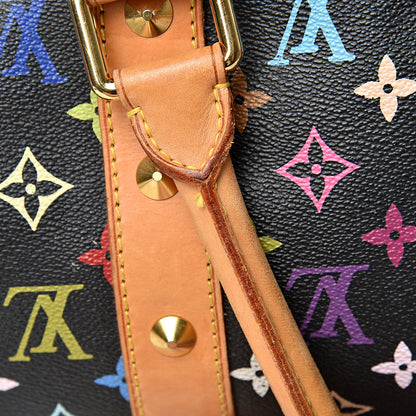 Louis Vuitton Monogram Multicolor Keepall 45 Black 17 of 27