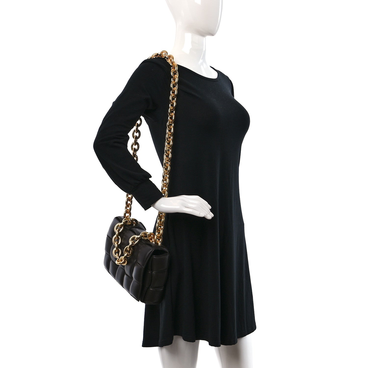 Bottega Veneta Nappa Maxi Intreccio Padded Cassette Crossbody Bag Fondant 2 of 9