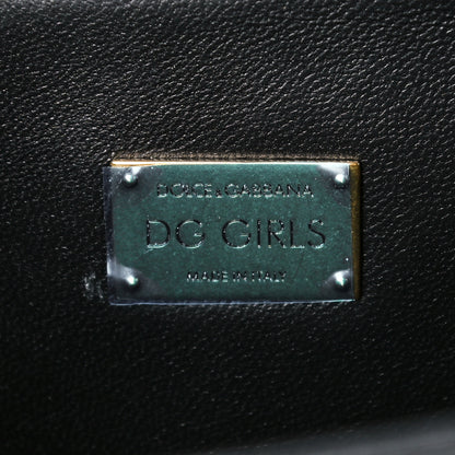 Dolce & Gabbana Nappa DG Girls Shoulder Bag Black 8 of 15