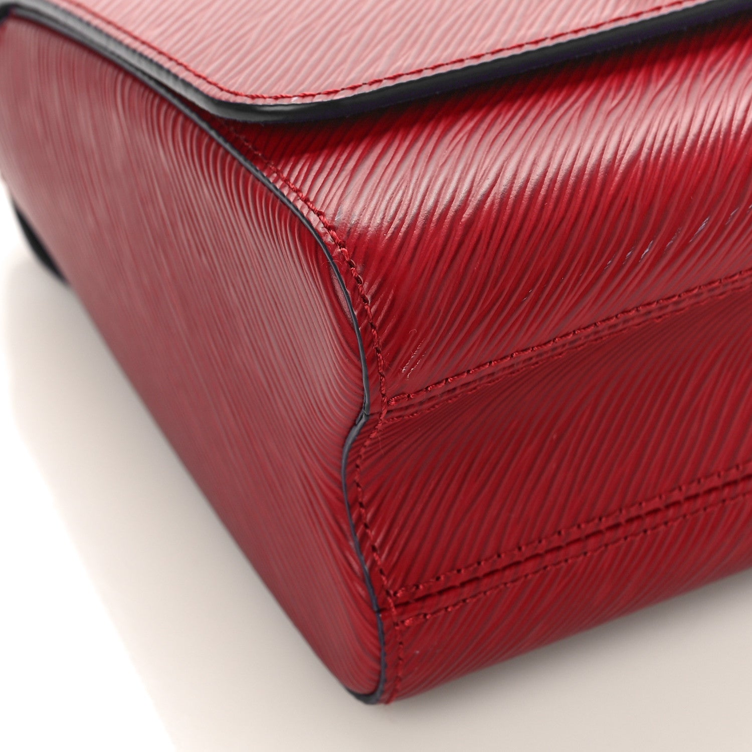 Louis Vuitton Epi Twist Top Handle Shoulder Bag MM Coquelicot 8 of 10