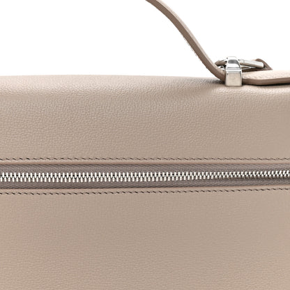 Loro Piana Grained Calfskin L23 Extra Bag Dove 7 of 10