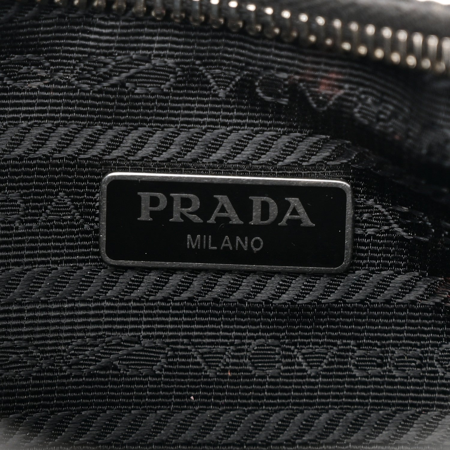 Prada Nylon Re-Edition 2005 Shoulder Bag Black 6 of 9