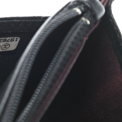 Chanel Lambskin Quilted Wallet On Chain WOC Black 8 of 17