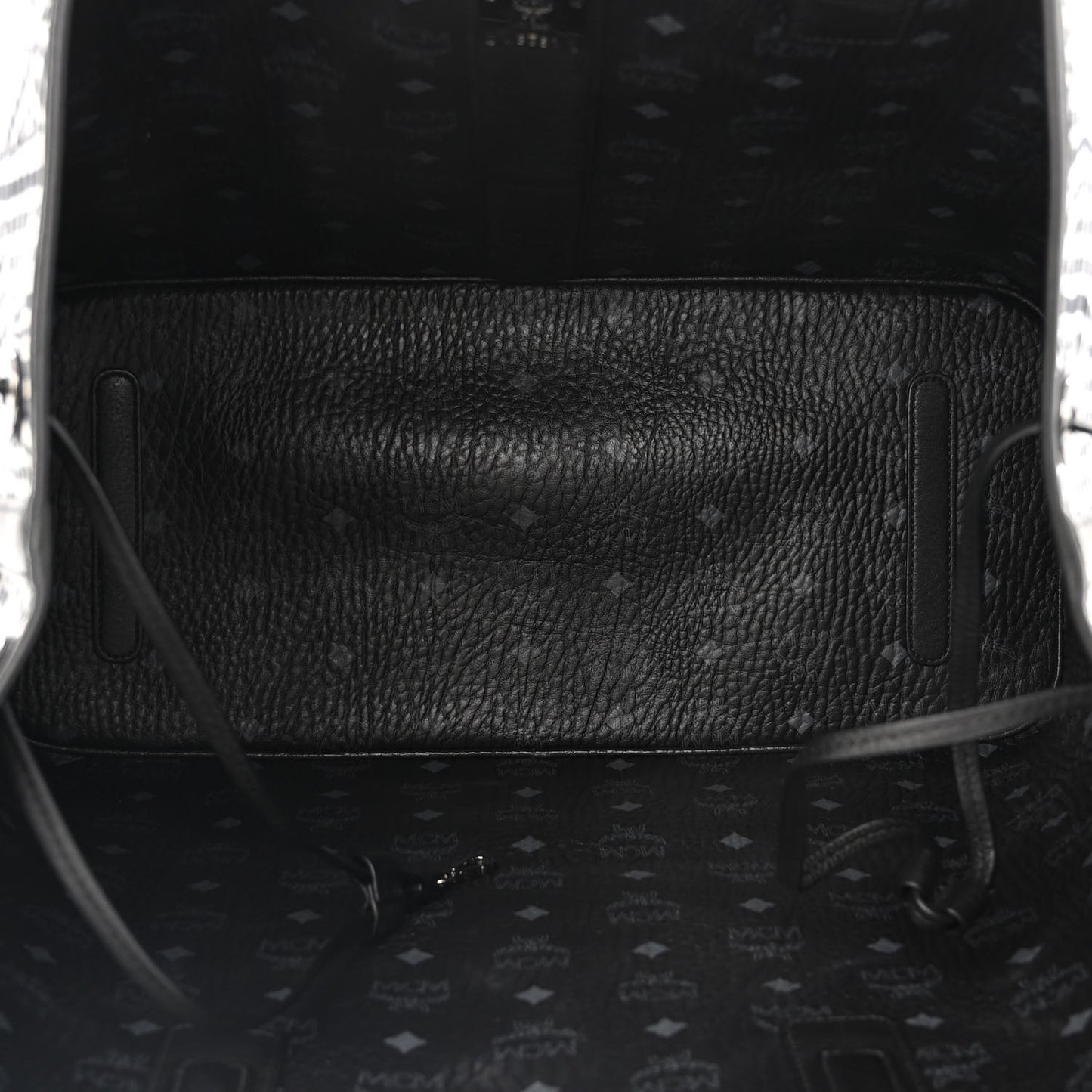 Visetos Large Liz Reversible Shopper Tote Black