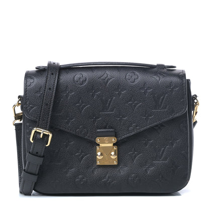 Louis Vuitton Empreinte Pochette Metis Black 1 of 9