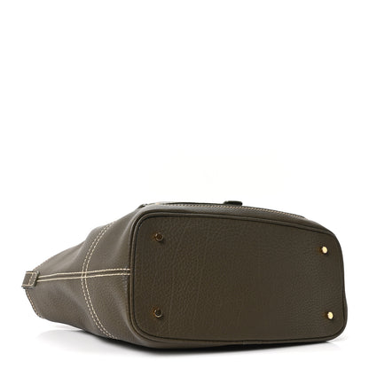 Loro Piana Odessa Mini Globe Shoulder Bag Green 4 of 9