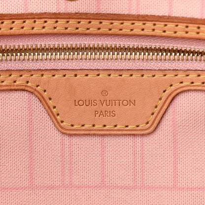 Louis Vuitton Damier Azur Neo Neverfull GM Rose Ballerine 7 of 13