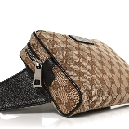 Gucci Monogram Belt Bag Dark Brown 10 of 11