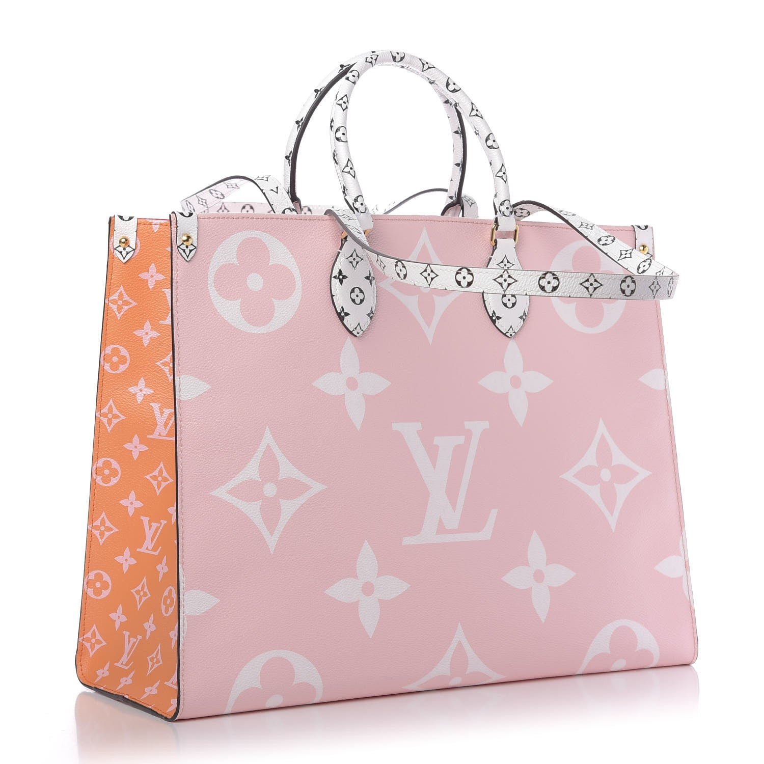 Louis Vuitton Monogram Giant Onthego GM Rouge Rose 4 of 10
