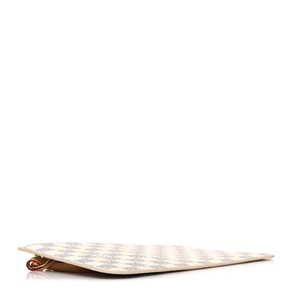 Louis Vuitton Damier Azur Neverfull MM GM Pochette Rose Ballerine 4 of 6