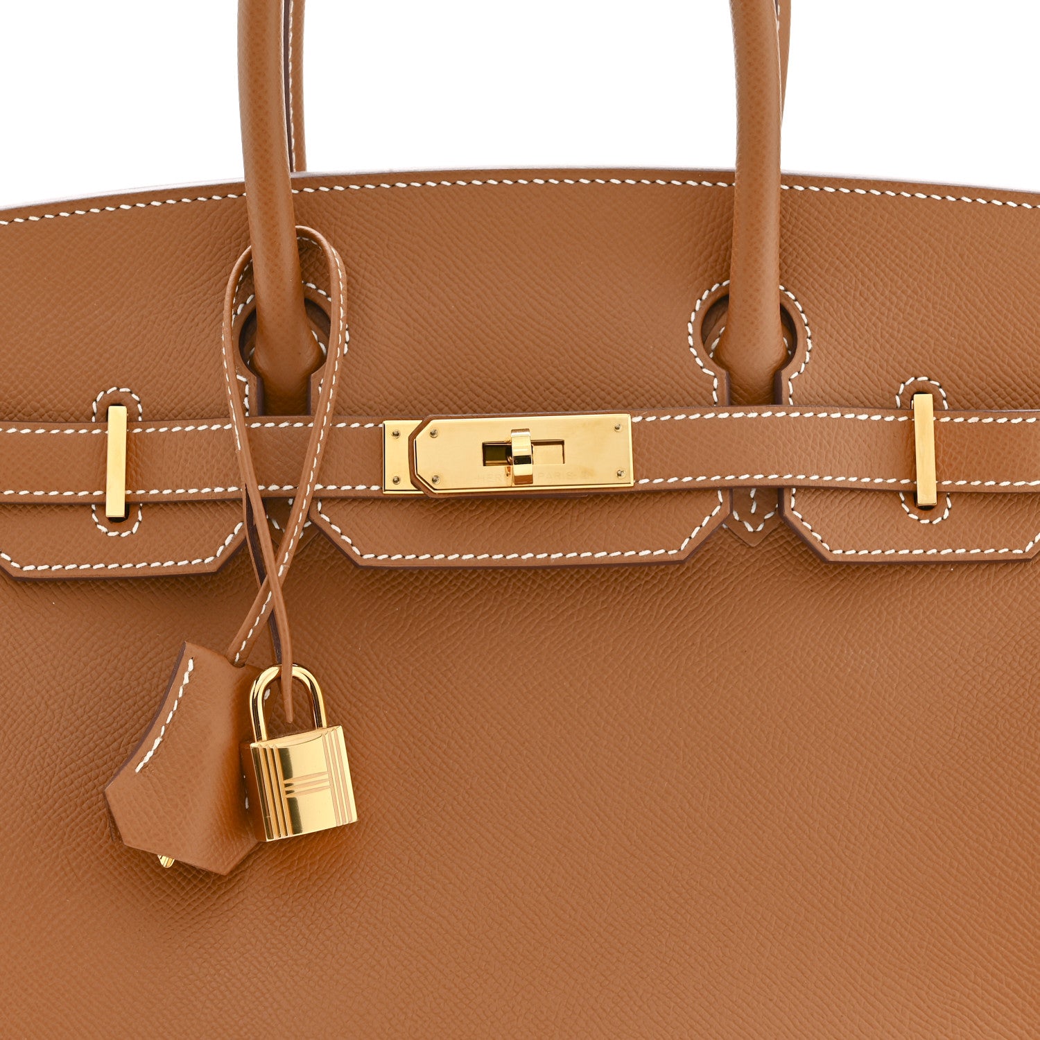 Hermes Epsom Birkin 30 Gold 8 of 11