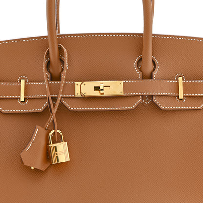Hermes Epsom Birkin 30 Gold 8 of 11
