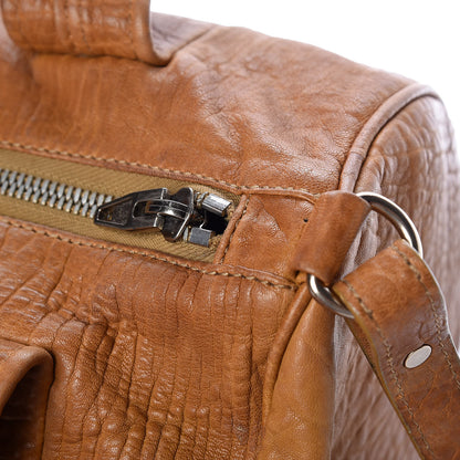 Alexander Wang Pebbled Lambskin Rocco Duffel Mustard 15 of 19