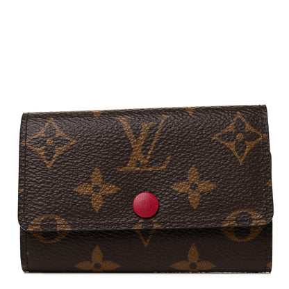 Louis Vuitton Monogram 6 Key Multicles Holder Fuchsia 1 of 9
