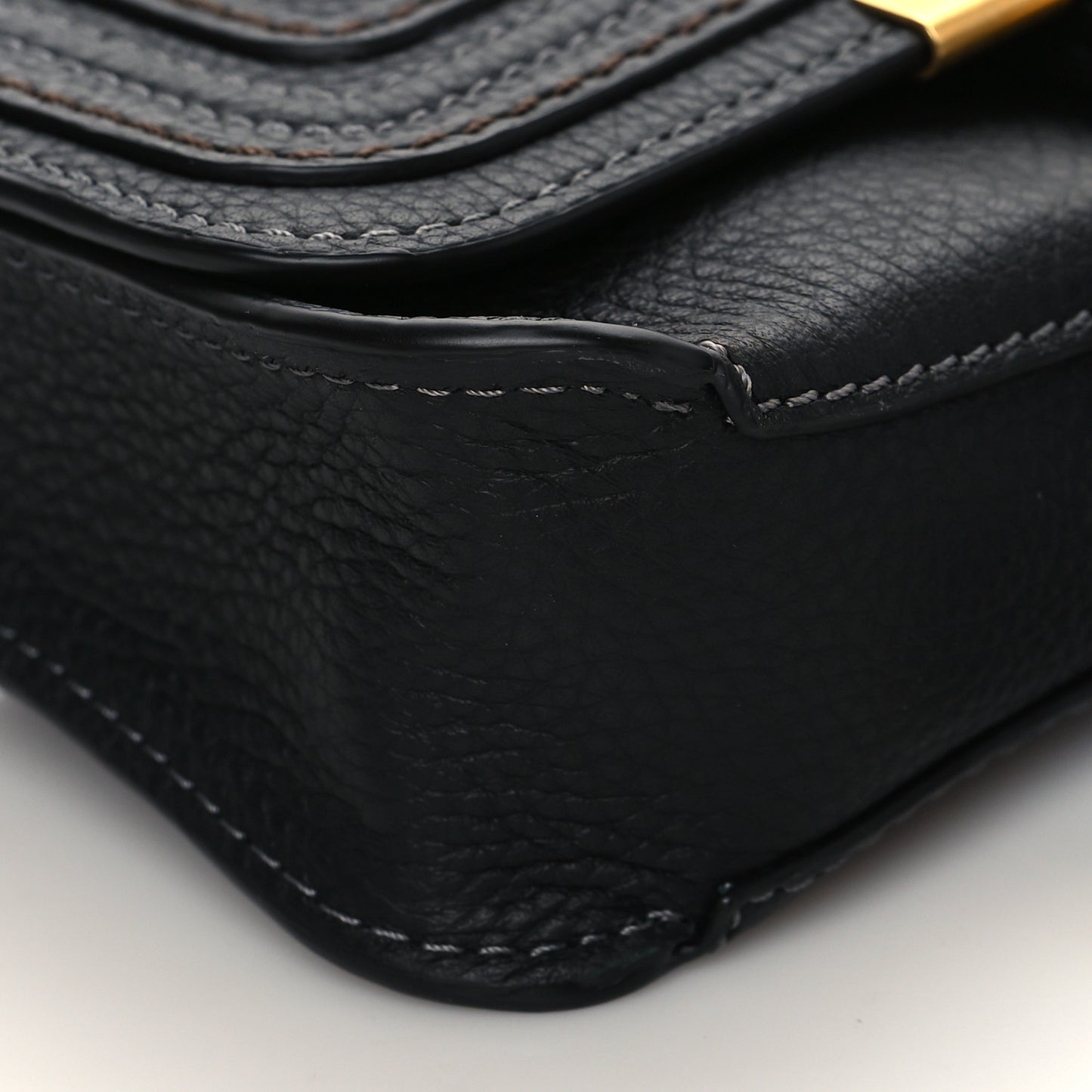 Calfskin Marcie Convertible Belt Bag Black