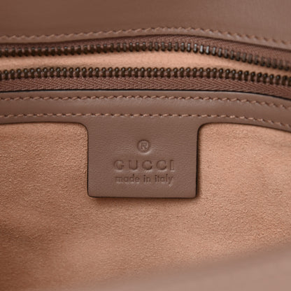 Gucci Calfskin Matelasse Medium GG Marmont Shoulder Bag Porcelain Rose 6 of 8