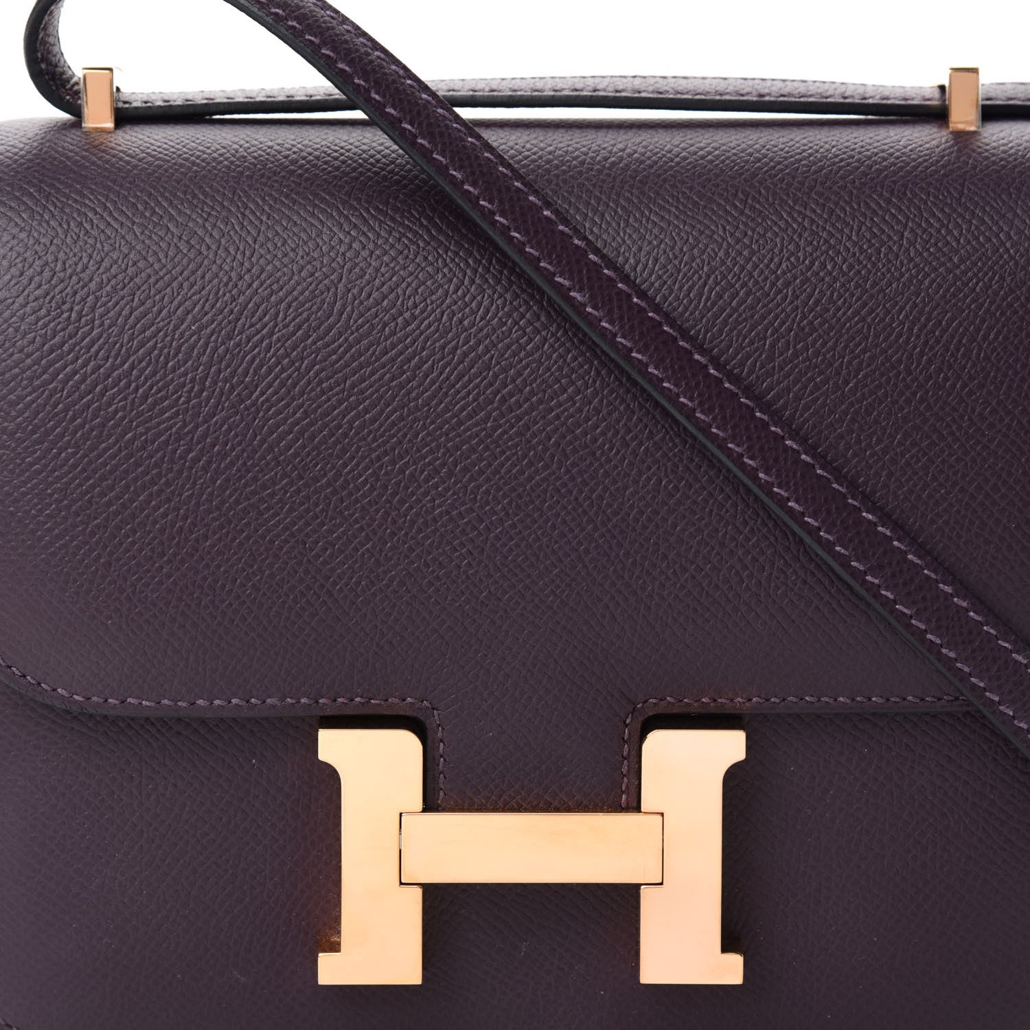 Hermes Epsom Constance 18 Raisin 9 of 11