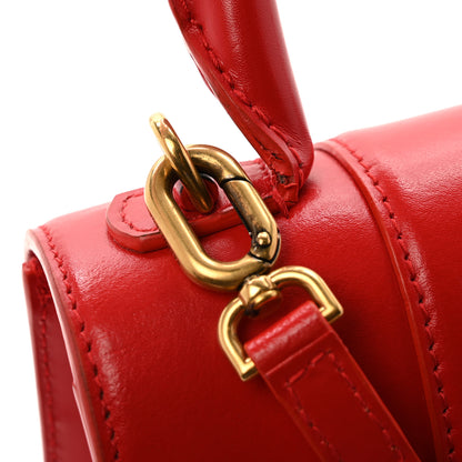 Balenciaga Shiny Box Calfskin Medium Hourglass Top Handle Bag Bright Red 13 of 14