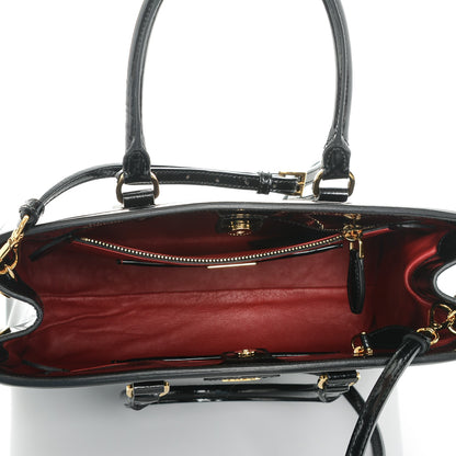 Prada Spazzolato Parabole Tote Nero Black 5 of 7