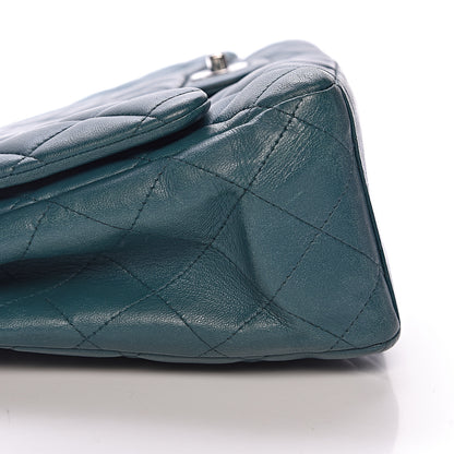 Chanel Lambskin Quilted Maxi Single Flap Turquoise 15 of 18