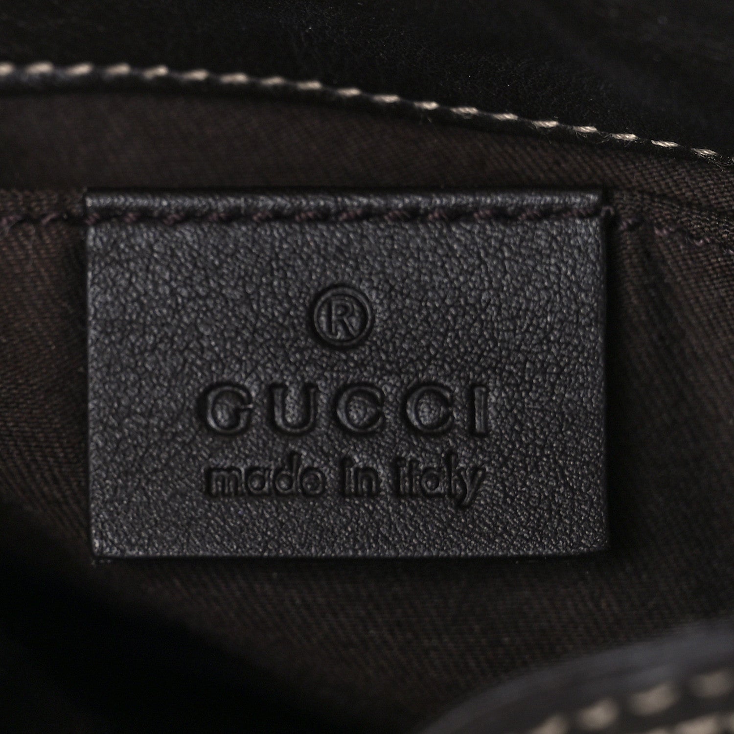 Gucci Monogram Mini Indy Top Handle Bag Dark Brown 6 of 9