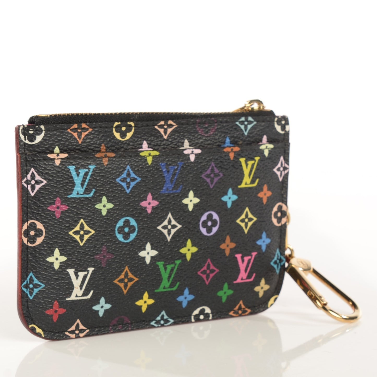 Monogram Multicolor Key Pouch Black Grenade