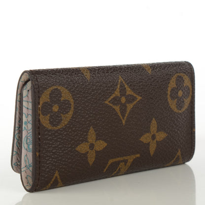 Louis Vuitton Monogram 4 Key Multicles Holder Flueri Rose 3 of 8